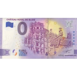 Billet souvenir - 41 - Château royal de Blois - 2020-4 - Anniversaire