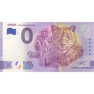 Billet souvenir touristique - 2020-6 - Parc zoologique de Lisieux - (Calvados)