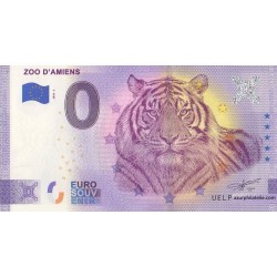 Euro banknote memory - 80 - Zoo d'Amiens - 2020-2 - Anniversary