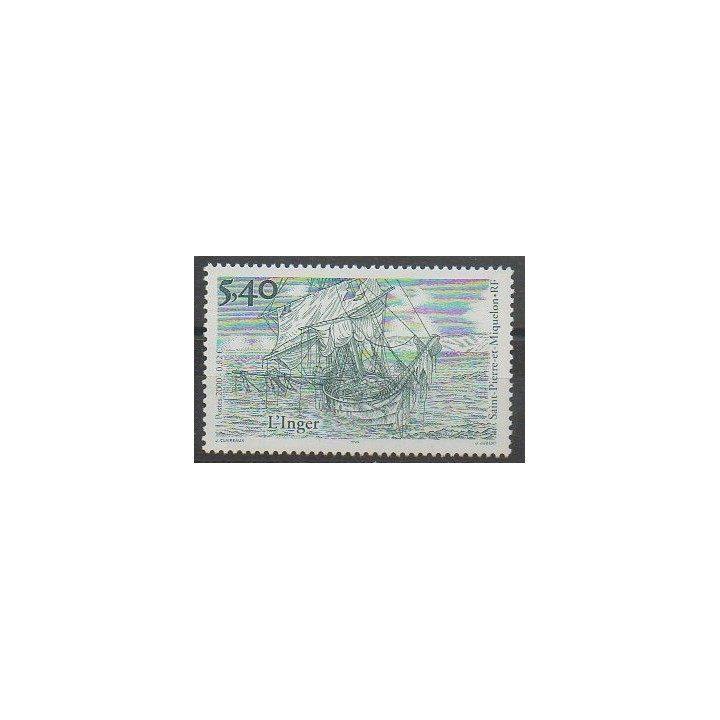 Buy this stamp of Saint-Pierre et Miquelon of the year 2000 (Nb 723).