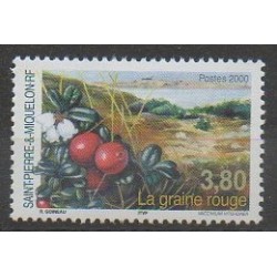 Saint-Pierre et Miquelon - 2000 - No 710 - Fruits ou légumes