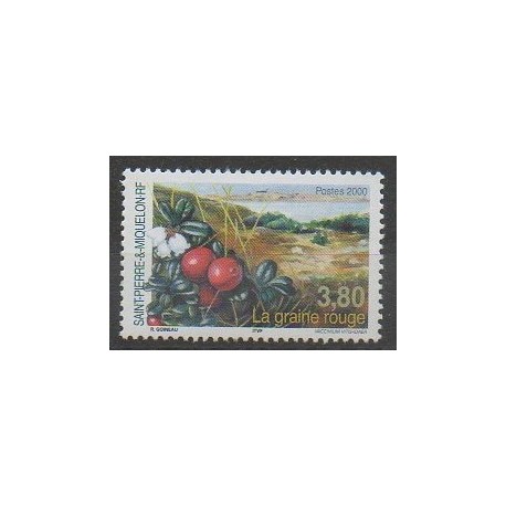 Saint-Pierre et Miquelon - 2000 - No 710 - Fruits ou légumes