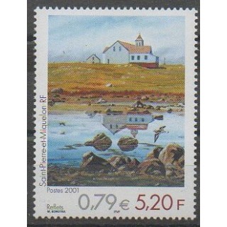 Buy this stamp of Saint-Pierre et Miquelon of the year 2001 (Nb 743).