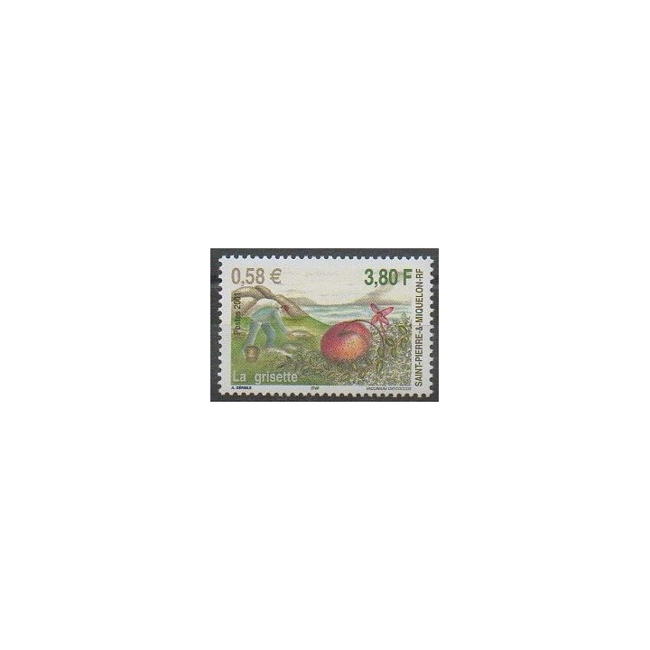 Acheter ce timbre de Saint-Pierre et Miquelon de l'année 2001 (No 740).