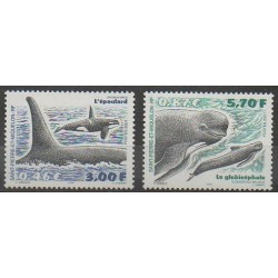 Saint-Pierre and Miquelon - 2001 - Nb 738/739 - Sea life - Mamals