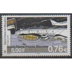 Saint-Pierre and Miquelon - 2001 - Nb 753 - Planes