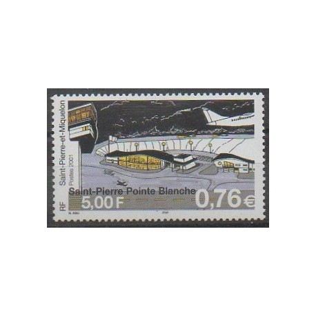Saint-Pierre and Miquelon - 2001 - Nb 753 - Planes