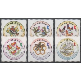 Buy these stamps of St Helena of the year 2006 (Nb 929/934).