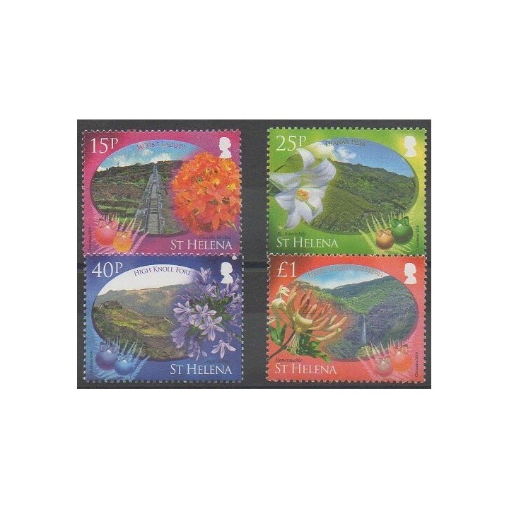 Acheter cette série de timbres de Sainte-Hélène de l'année 2010 (No 1047/1050).
