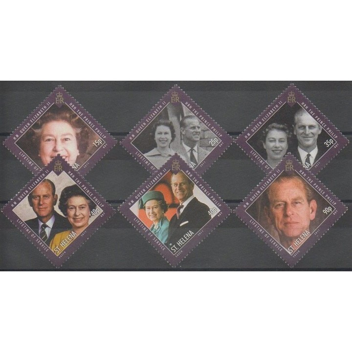 Buy this set of stamps of St Helena of the year 2011 (Nb 1059/1064).