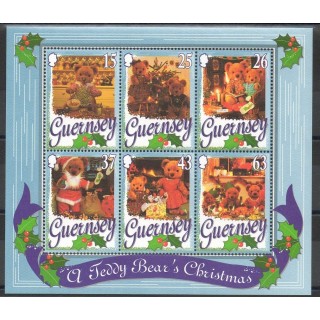 Timbres - Thème Noël - Guernesey - 1997- No BF 38