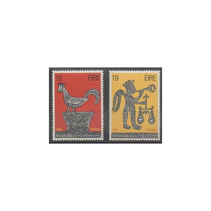 Acheter cette série de timbres d'Irlande de l'année 1981 (No 440/441).