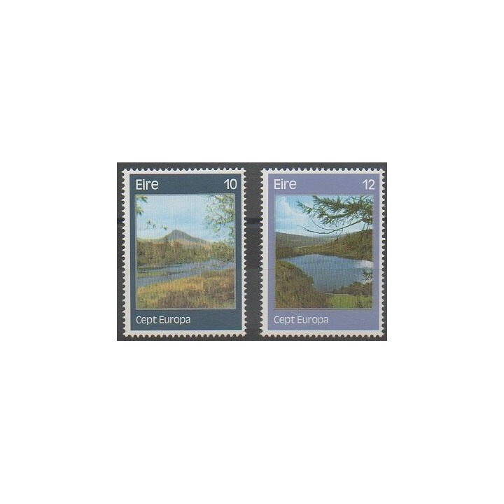Acheter cette série de timbres d'Irlande de l'année 1977 (No 363/364).