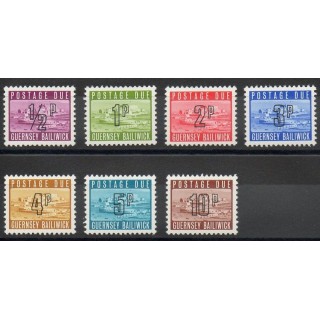 Timbres  - Guernesey - 1971 - No T8/T14