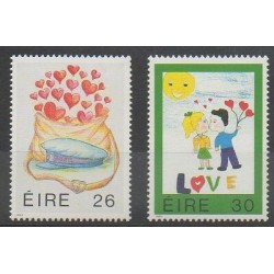 Ireland - 1991 - Nb 747/748 - Children's drawings