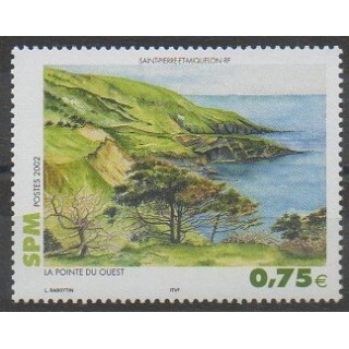 Buy this stamp of Saint-Pierre et Miquelon of the year 2002 (Nb 780).