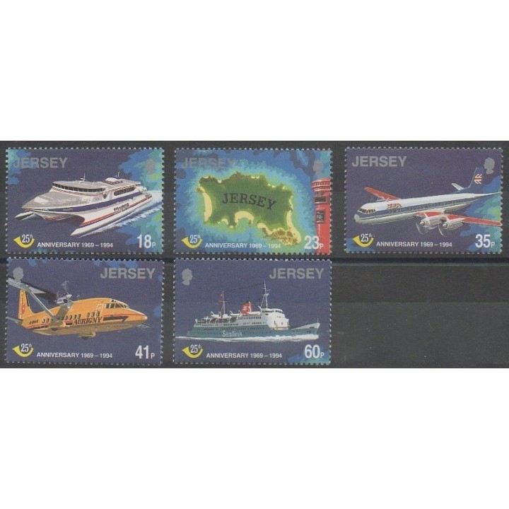 Buy this set of stamps of Jersey of the year 1994 (Nb 663/667).
