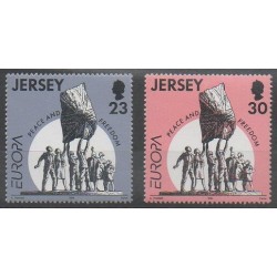 Jersey - 1995 - Nb 687/688 - Europa