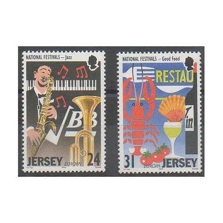 Jersey - 1998 - Nb 816/817 - Folklore - Europa