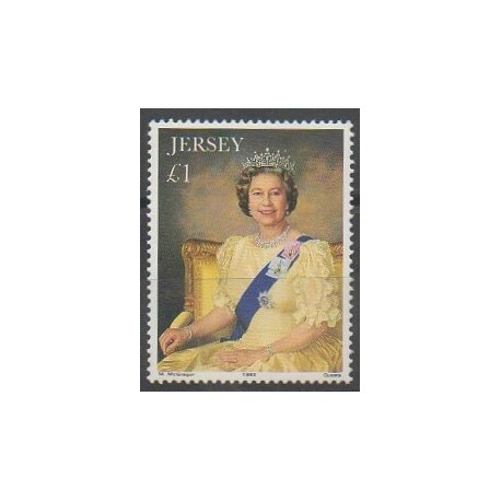 Jersey - 1993 - No 623 - Royauté - Principauté