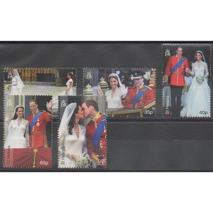 Acheter cette série de timbres de Sainte-Hélène de l'année 2011 (No 1065/1069).