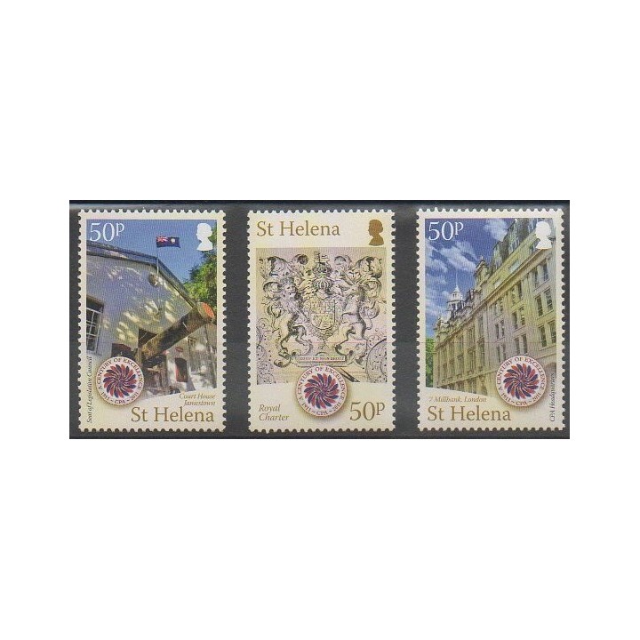 Acheter cette série de timbres de Sainte-Hélène de l'année 2011 (No 1078/1080).