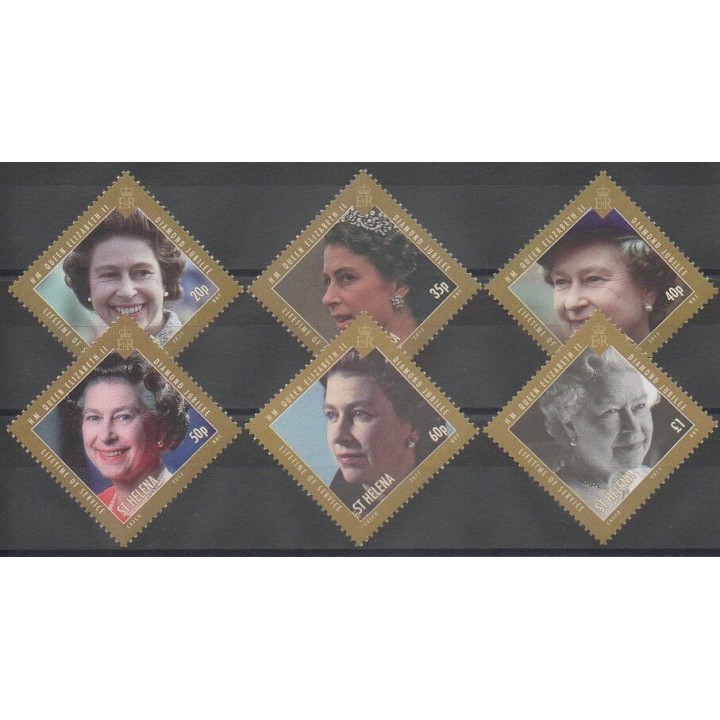Acheter cette série de timbres de Sainte-Hélène de l'année 2012 (No 1081/1086).