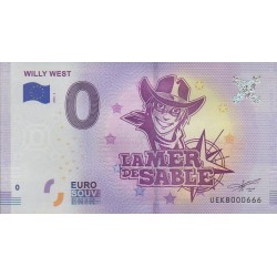 Euro banknote memory - 60 - Willy West - 2018-1 - Nb 666