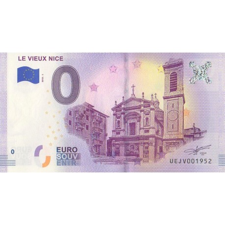 Euro banknote memory - 06 - Le Vieux Nice - 2018-1 - Nb 1952