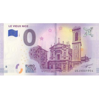 Billet souvenir touristique - 2018-1 - Le Vieux Nice - (Alpes-Maritimes)