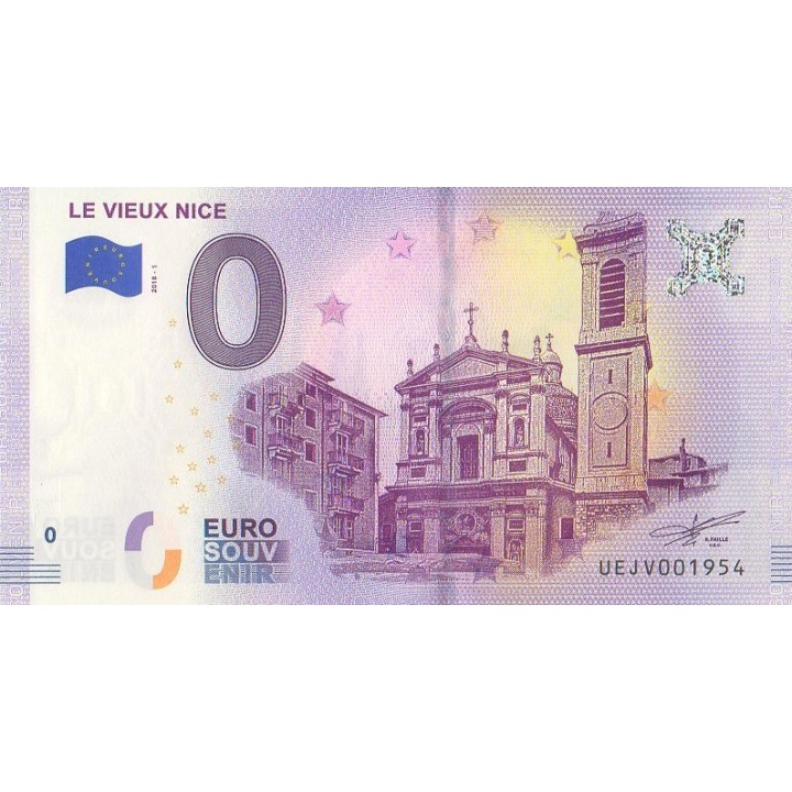 Euro banknote memory - 2018 - Le Vieux Nice - (Alpes-Maritimes)