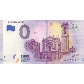 Billet souvenir touristique - 2018-1 - Le Vieux Nice - (Alpes-Maritimes)