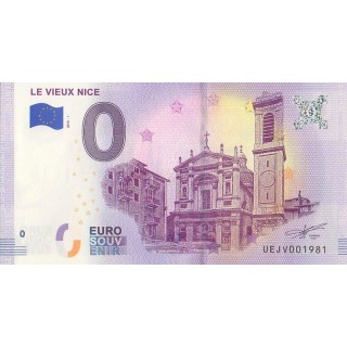 Billet souvenir touristique - 2018-1 - Le Vieux Nice - (Alpes-Maritimes)