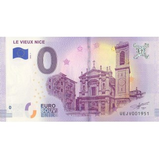 Billet souvenir touristique - 2018-1 - Le Vieux Nice - (Alpes-Maritimes)