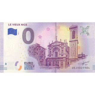 Billet souvenir touristique - 2018-1 - Le Vieux Nice - (Alpes-Maritimes)