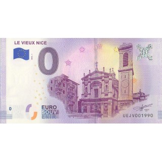 Billet souvenir touristique - 2018-1 - Le Vieux Nice - (Alpes-Maritimes)