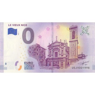 Billet souvenir touristique - 2018-1 - Le Vieux Nice - (Alpes-Maritimes)