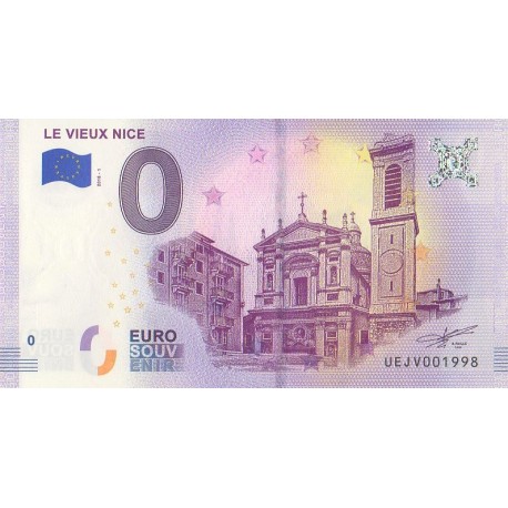 Euro banknote memory - 06 - Le Vieux Nice - 2018-1 - Nb 1998