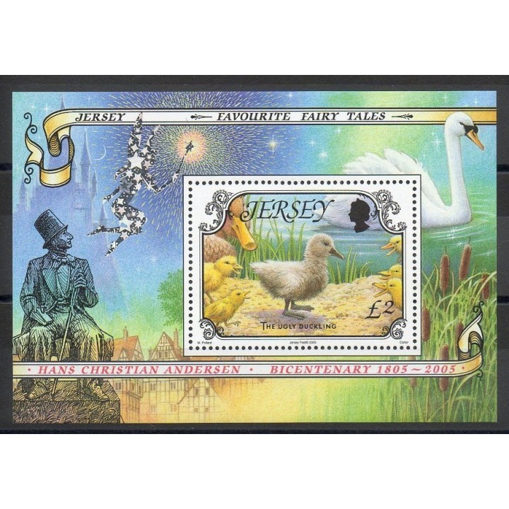 Timbres - Thème Littérature - Jersey - 2005- No BF 59