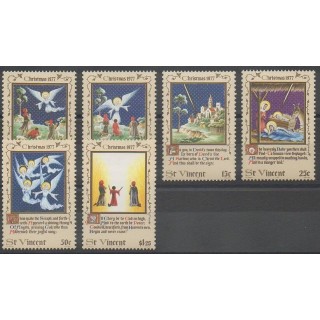 Buy this set of stamps of Saint Vincent of the year 1977 (Nb 499/504).