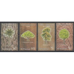 Saint Vincent - 1986 - Nb 949/952 - Trees