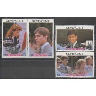 Acheter cette série de timbres de Saint-Vincent de l'année 1986 (No 957/960).