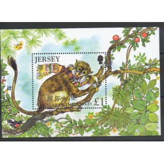 Timbres - Thème horoscope - Jersey - 2004- No BF 52