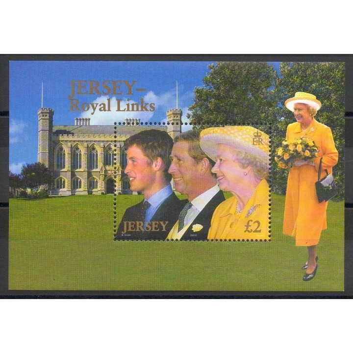 Stamps - Theme royalty - Jersey - 2003- Nb BF 49