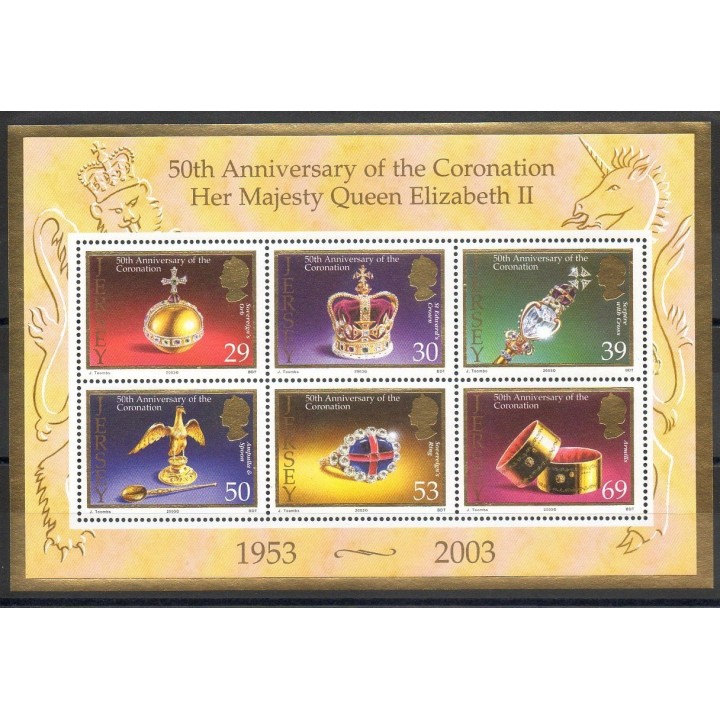 Stamps - Theme royalty - Jersey - 2003- Nb BF 48