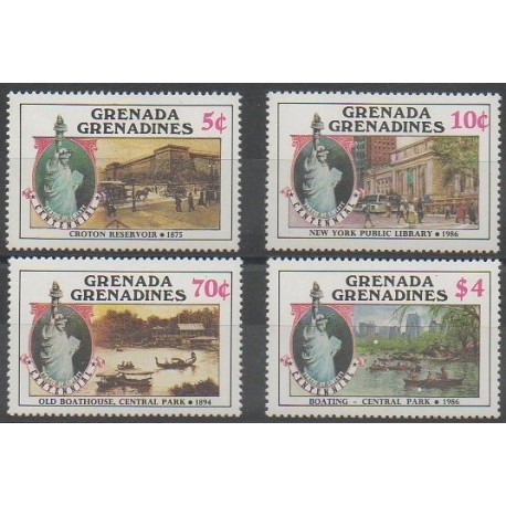 Grenadines - 1986 - Nb 642/645 - Monuments