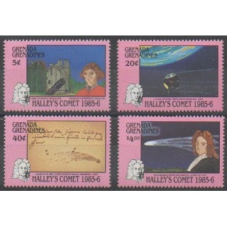 Acheter cette série de timbres de Grenadines de l'année 1986 (No 652/655).