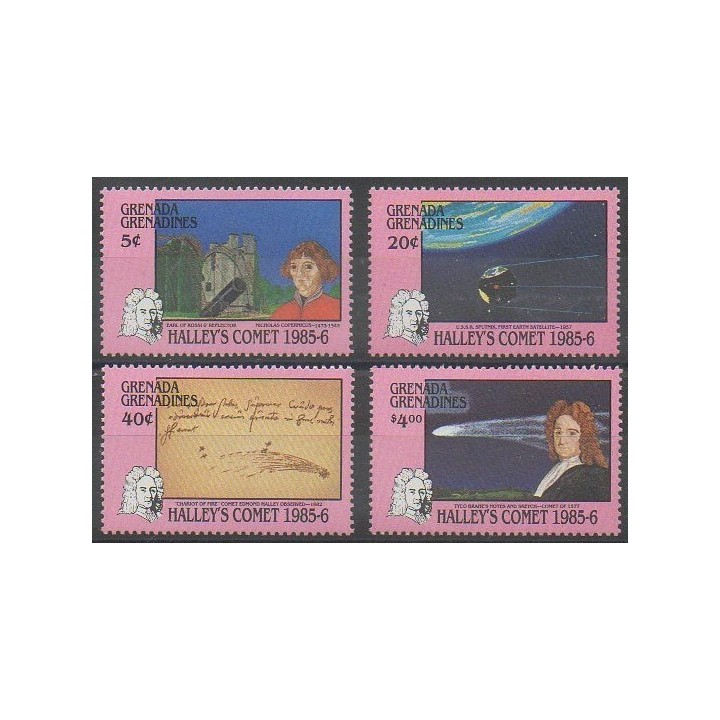 Buy this set of stamps of Grenadines of the year 1986 (Nb 652/655).