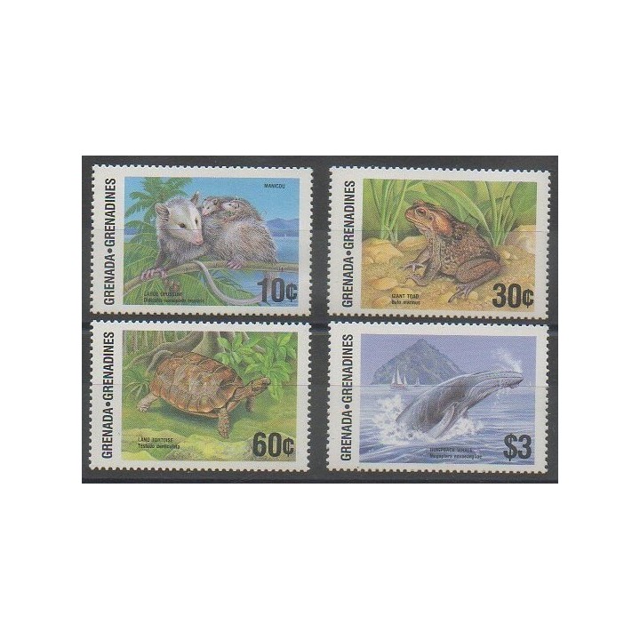 Buy this set of stamps of Grenadines of the year 1986 (Nb 678/681).