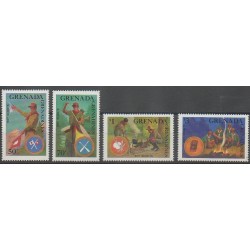 Grenadines - 1988 - No 822/825 - Scoutisme